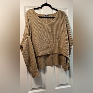 Cropped sweater
